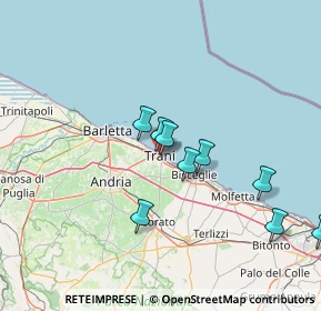 Mappa Via Cittadella, 76125 Trani BT, Italia (25.51091)