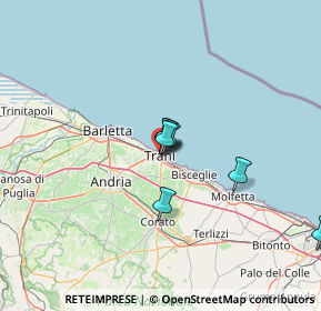 Mappa Via Sabotino, 76125 Trani BT, Italia (22.84917)