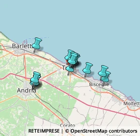 Mappa Via Sabotino, 76125 Trani BT, Italia (5.34188)