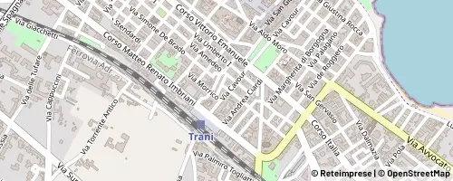 Mappa Trani