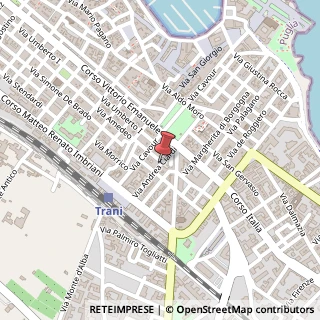 Mappa Via Andrea Ciardi, 26, 76125 Trani, Barletta-Andria-Trani (Puglia)