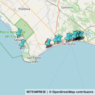 Mappa SP San Felice Circeo, 04019 Terracina LT (9.0085)