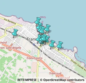 Mappa Via S. Gervasio, 76125 Trani BT, Italia (0.47769)