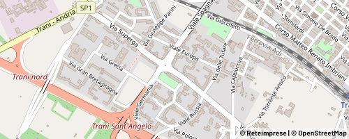 Mappa Trani