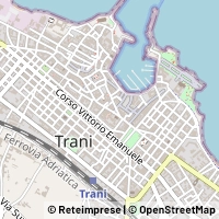 Mapa Trani