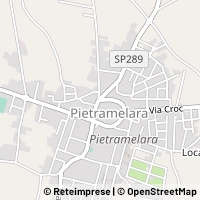 地図 Pietramelara