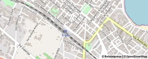 Mappa Trani