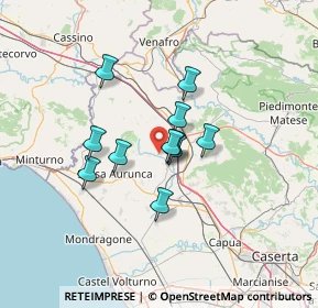 Mappa Via Morrone G. Battista, 81057 Teano CE, Italia (9.99636)