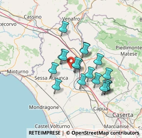 Mappa Via Morrone G. Battista, 81057 Teano CE, Italia (11.31824)