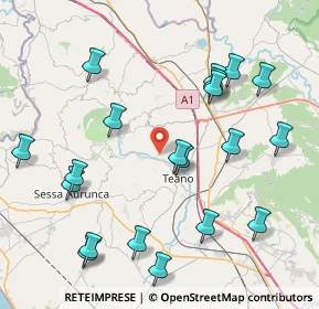 Mappa Via Morrone G. Battista, 81057 Teano CE, Italia (9.9065)