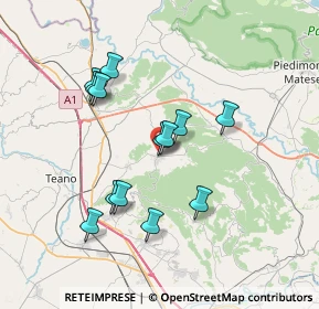 Mappa Via S. Leonardo, 81051 Pietramelara CE, Italia (6.87846)