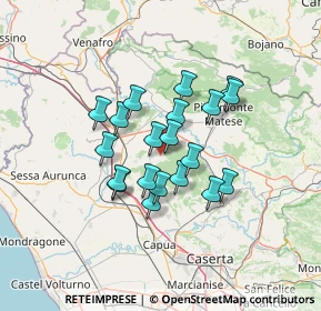 Mappa Contrada Murro, 81051 Roccaromana CE, Italia (10.927)