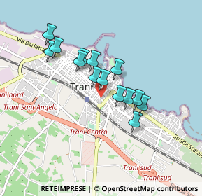 Mappa Via A. Piccinni, 76125 Trani BT, Italia (0.74714)