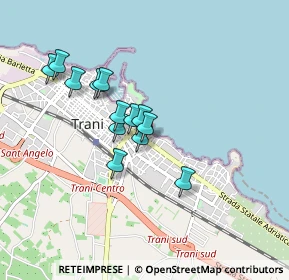 Mappa Via Rovigno, 76125 Trani BT, Italia (0.72846)