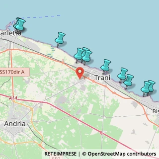 Mappa S.P. Trani-Andria Km 1.600 Str. Petrariello, 76125 Trani BT, Italia (5.46)