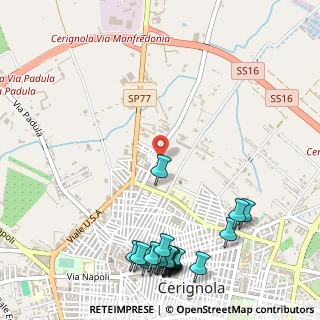 Mappa Via S. Severo, 71042 Cerignola FG, Italia (0.7945)