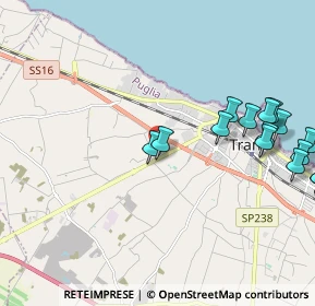 Mappa SP 130 Andria km. 1+250, 76125 Trani BT, Italia (2.69133)