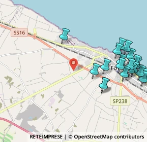 Mappa SP 130 Andria km. 1+250, 76125 Trani BT, Italia (2.7765)