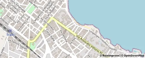 Mappa Trani