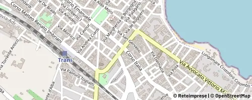 Mappa Trani