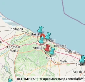 Mappa Contrada Muridano, 76125 Trani BT, Italia (24.83455)