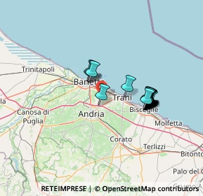 Mappa Contrada Muridano, 76125 Trani BT, Italia (12.42632)