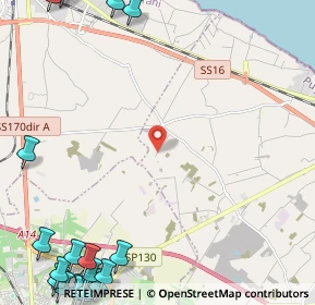 Mappa Contrada Muridano, 76125 Trani BT, Italia (4.253)