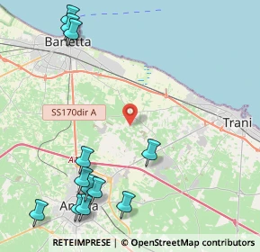 Mappa Contrada Muridano, 76125 Trani BT, Italia (6.13)