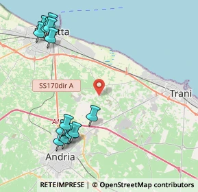 Mappa Contrada Muridano, 76125 Trani BT, Italia (5.58769)