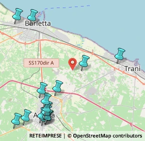 Mappa Contrada Muridano, 76125 Trani BT, Italia (6.30733)