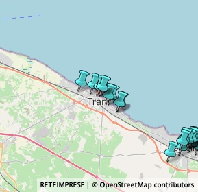 Mappa Piazza Guglielmo Marconi, 76125 Trani BT, Italia (5.2135)