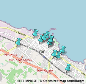 Mappa Via Forno Vecchio, 76125 Trani BT, Italia (0.65923)