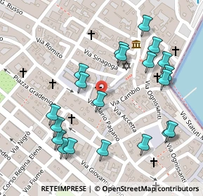 Mappa Via Forno Vecchio, 76125 Trani BT, Italia (0.146)