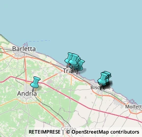 Mappa Via Rampa la Conca, 76125 Trani BT, Italia (5.68933)