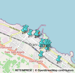 Mappa Via Rampa la Conca, 76125 Trani BT, Italia (0.77846)