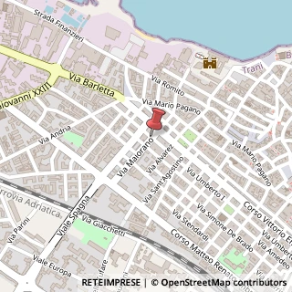 Mappa Via Umberto,  58, 70059 Trani, Barletta-Andria-Trani (Puglia)