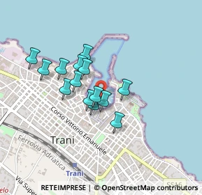 Mappa Supportico della Conca, 76125 Trani BT, Italia (0.34857)