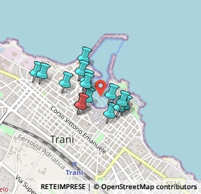 Mappa Supportico della Conca, 76125 Trani BT, Italia (0.31867)