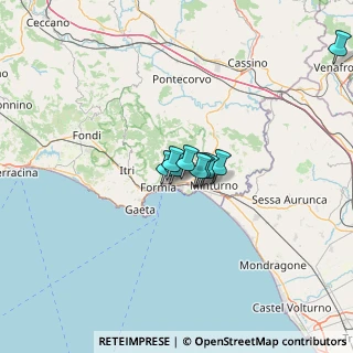 Mappa Via Ponzanello, 04023 Formia LT, Italia (26.014)