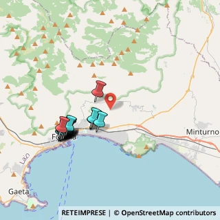 Mappa Via Ponzanello, 04023 Formia LT, Italia (4.0605)