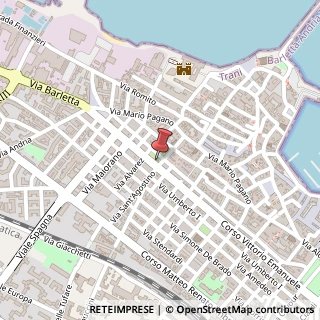 Mappa Piazza Gradenigo, 3, 76125 Trani, Barletta-Andria-Trani (Puglia)
