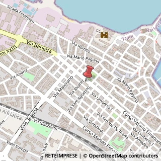 Mappa Piazza Gradenigo, 17, 76125 Trani, Barletta-Andria-Trani (Puglia)
