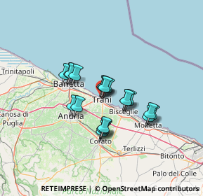 Mappa Piazza Giuliano, 76125 Trani BT, Italia (10.3585)