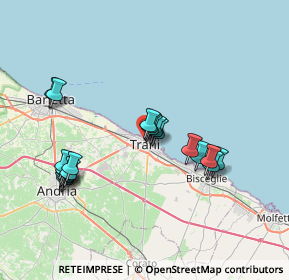 Mappa Piazza Giuliano, 76125 Trani BT, Italia (7.5785)