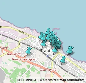 Mappa Piazza Giuliano, 76125 Trani BT, Italia (0.639)