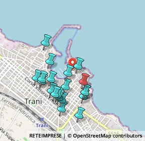 Mappa Piazza Pietro Tiepolo, 76125 Trani BT, Italia (0.465)