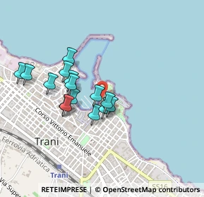 Mappa Piazza Pietro Tiepolo, 76125 Trani BT, Italia (0.40533)