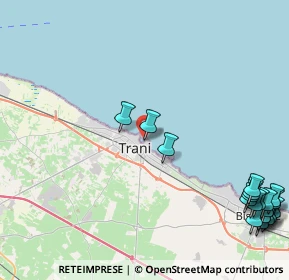 Mappa Piazza Pietro Tiepolo, 76125 Trani BT, Italia (6.9885)