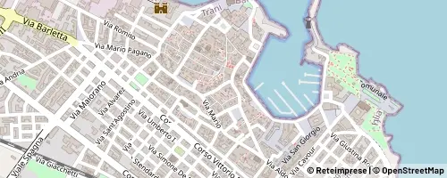 Mappa Trani