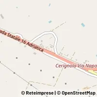 Hartă Cerignola
